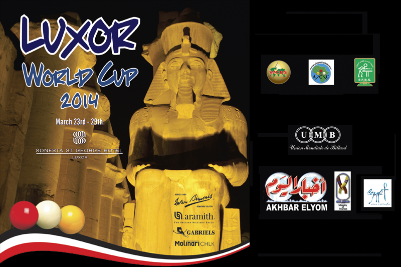 The  WORLD CUP THREE CUSHION Air Museum “Luxor” has begun