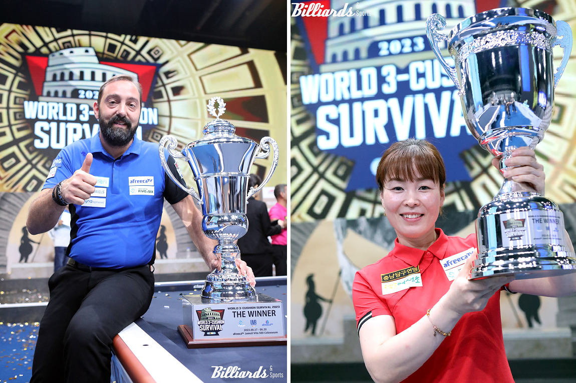 The World 3-Cushion Survival 2023