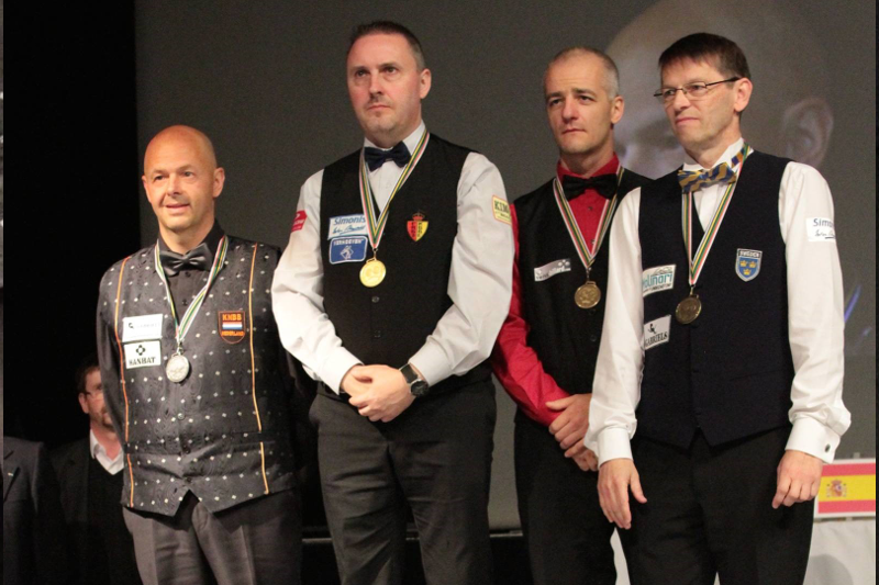 FREDERIC CAUDRON WINS GOLD MEDAL