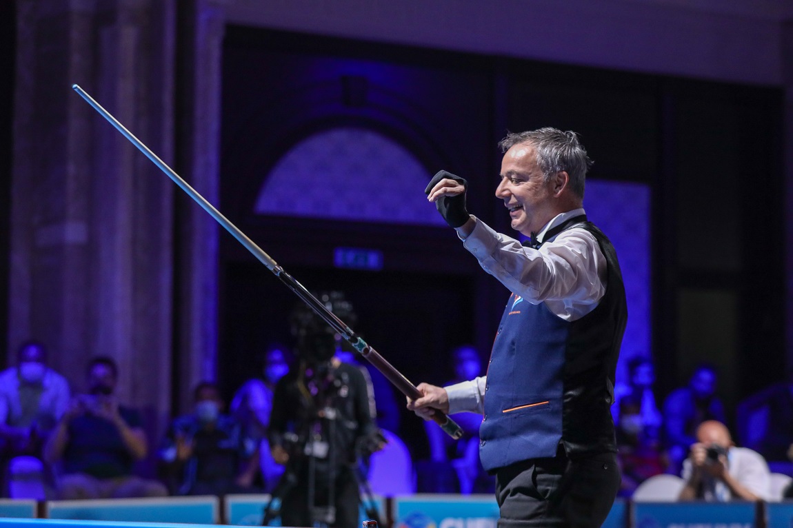 Dick Jaspers is crowned world champion. Murat N. Coklu silver medal, bronze medal for Martin Horn and Marco Zanetti