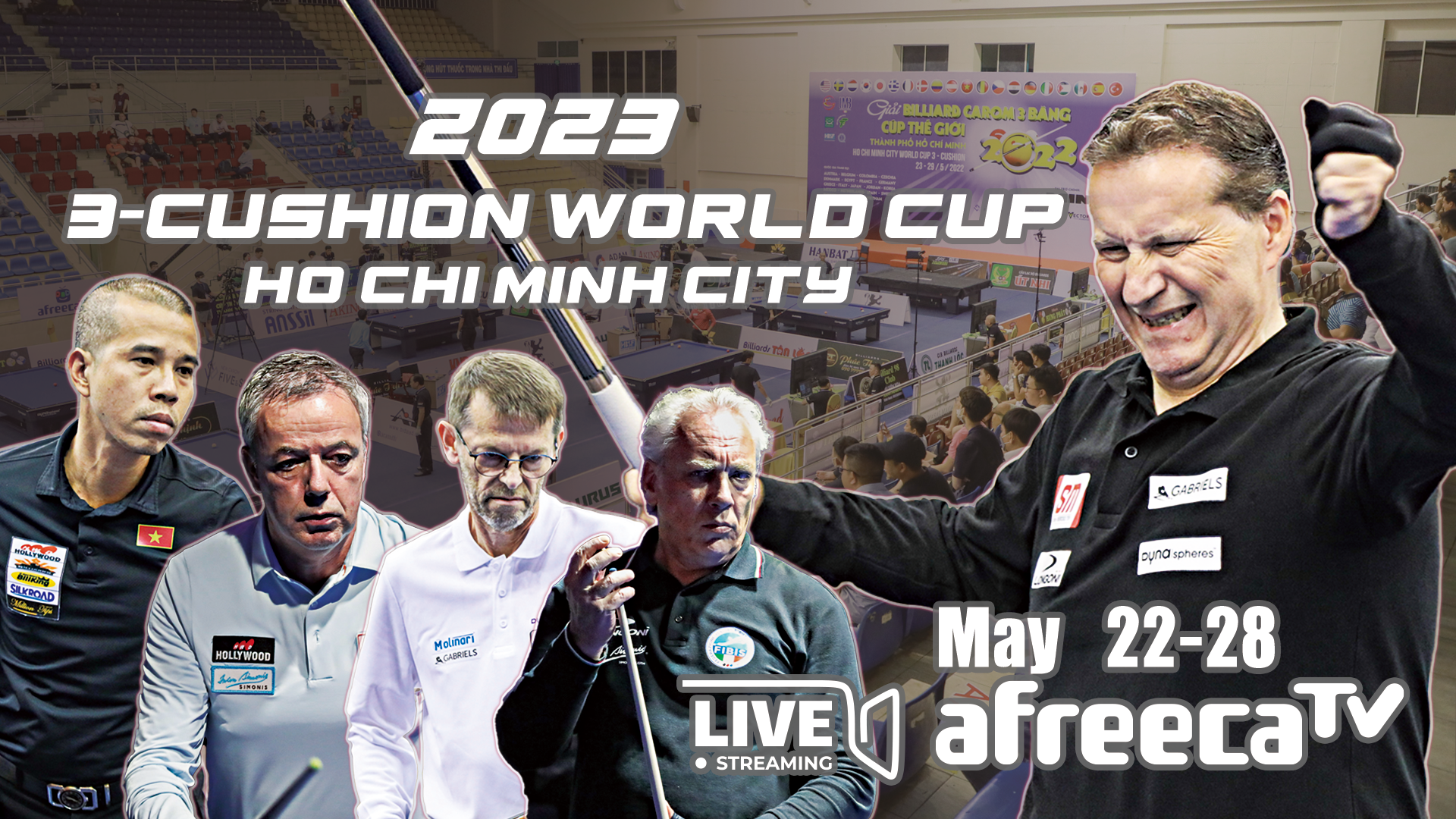 Ho Chi Minh City hosts its seventh World Cup.  