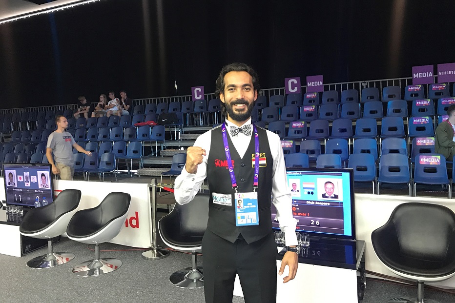 Sameh SIDHOM , won the bronze medal