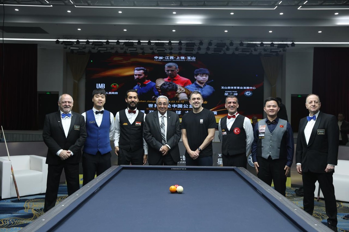 “O’Sullivan falls in love with 3-Cushion in Yushan”