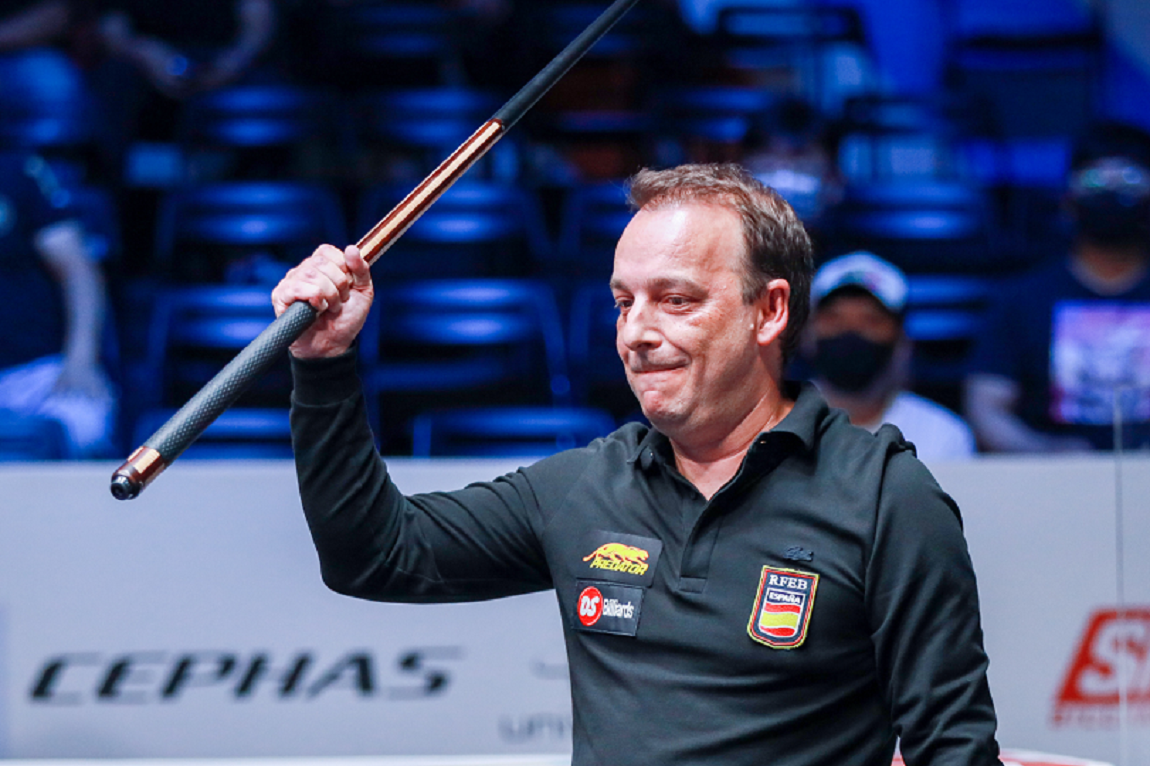 Dani Sánchez wins his 15th World Cup.