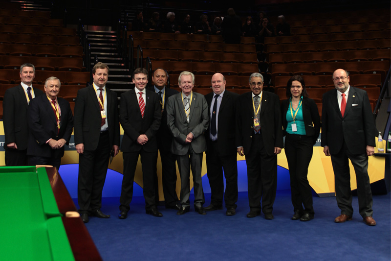 WCBS GENERAL ASSEMBLY DURING  THE WORLDCHAMPIONSHIP SNOOKER IN THE CRUCIBLE