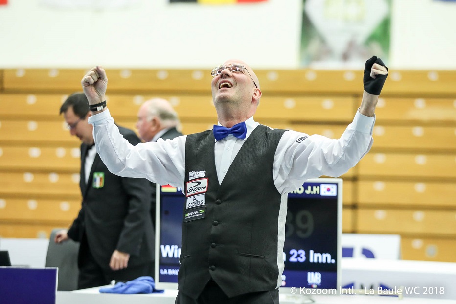 Horn completes his return to the top. 