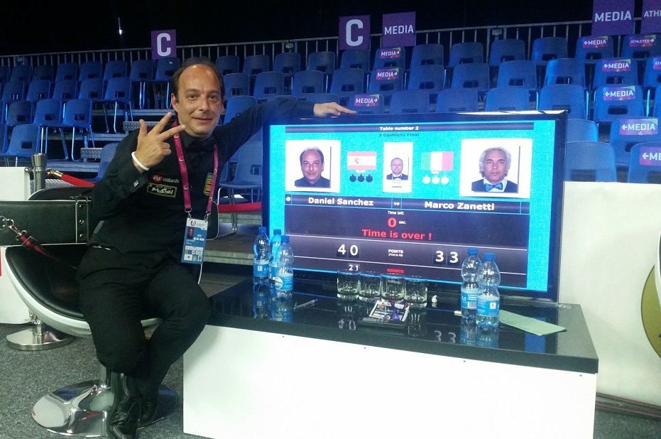 Daniel Sanchez won the Gold for Spain in the World Games.