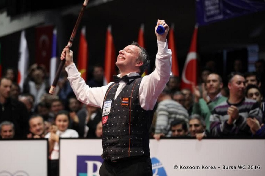 DICK JASPERS THE BEST ON WORLD STAGE IN BURSA