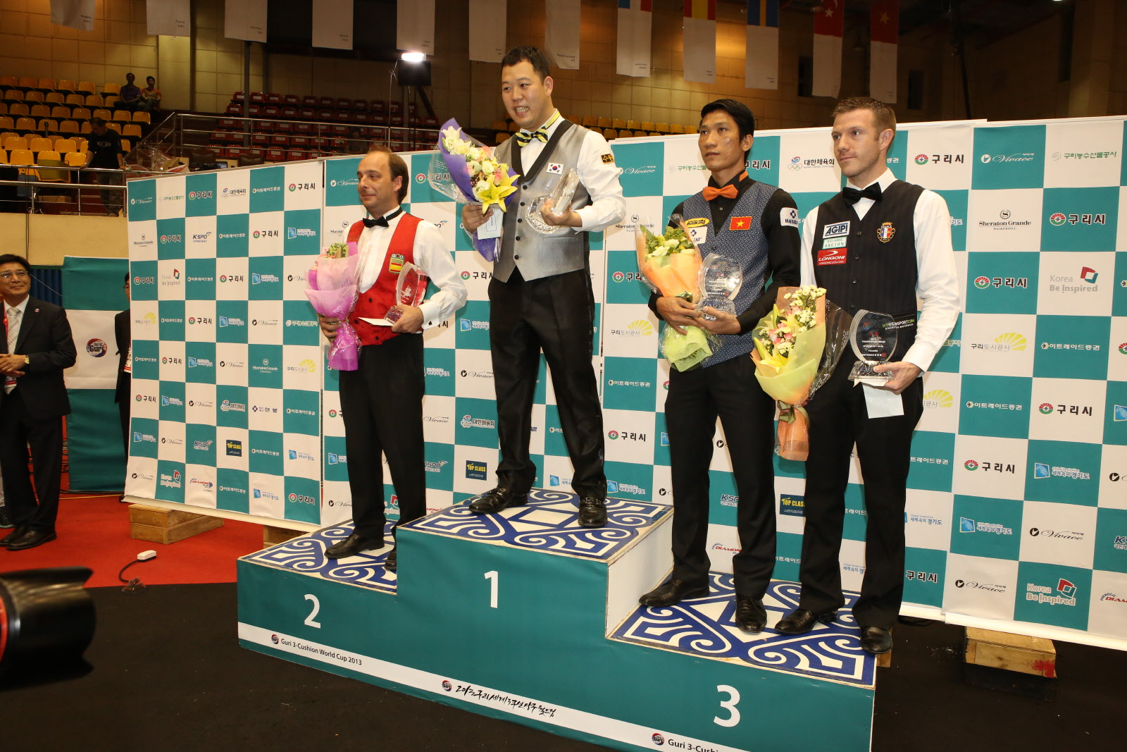 Dong Koong Kang Champion of the Guri World Cup.