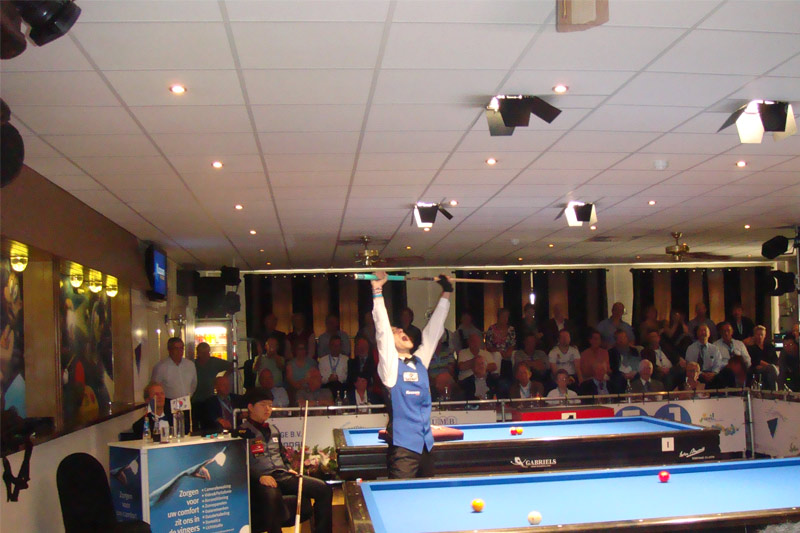 Adrien Tachoire World Champion three cushion under 22 