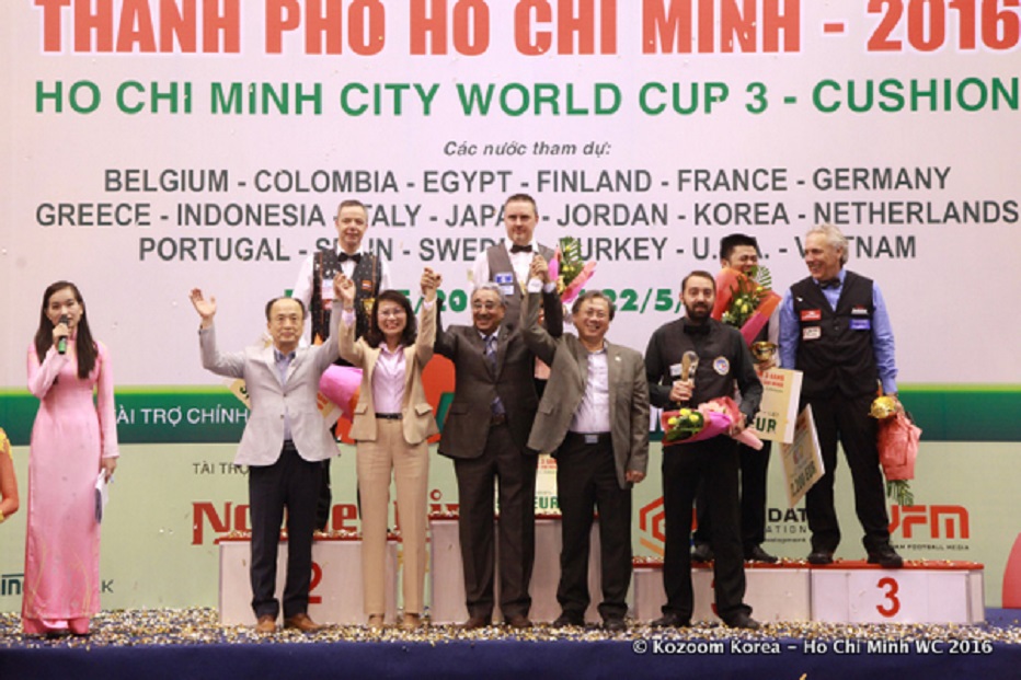 FRÉDÉRIC CAUDRON WINNER IN HO CHI MINH AND NEW WORLD’S NUMBER ONE
