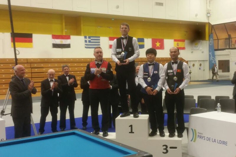 La Baule W.C. ,  Blomdahl beats Caudron in final match