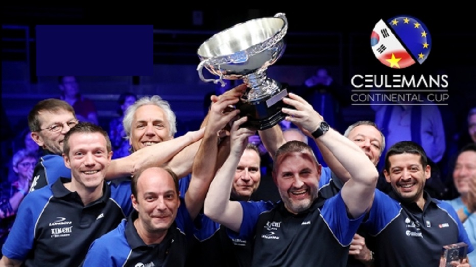 Europe dominates first Ceulemans Cup 