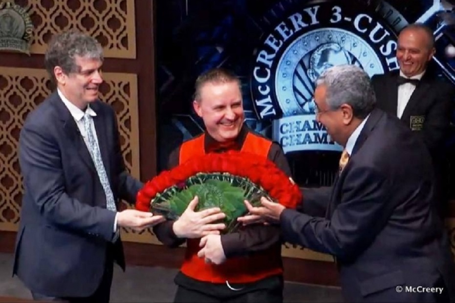 Caudron wins the biggest prize in billiards.