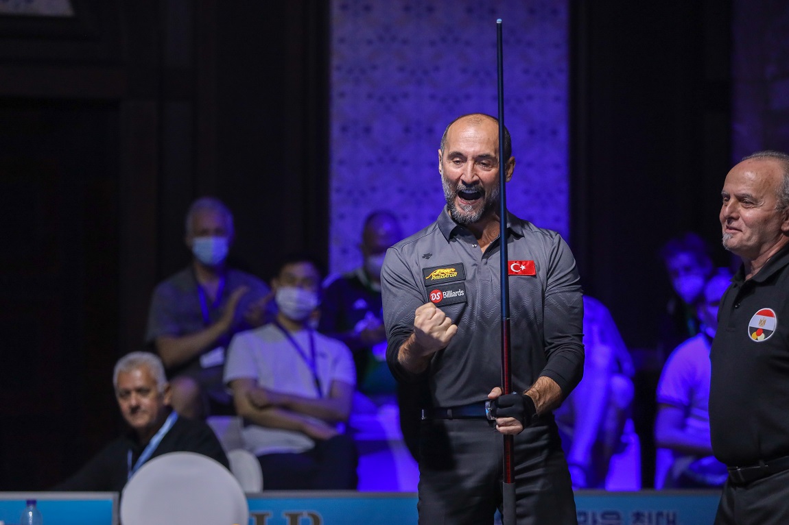 SEMIH SAYGINER, WORLD CUP WINNER AT THE RED SEA.  Jaspers, Runner-up, shared third place for Blomdahl and Choi.