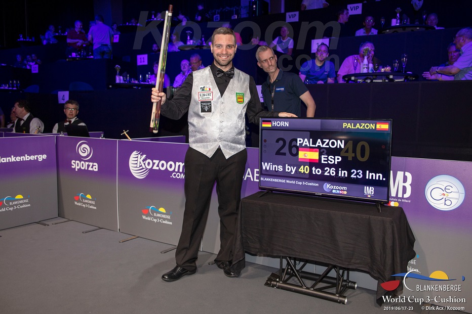 Palazon tastes World Cup glory.