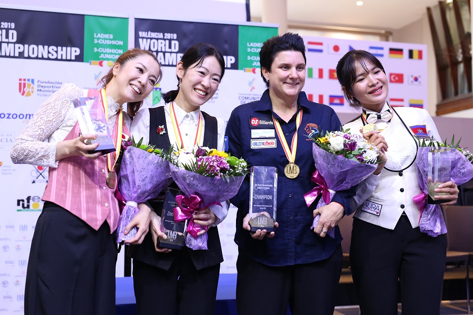 Klompenhouwer equals Hida’s four world titles.