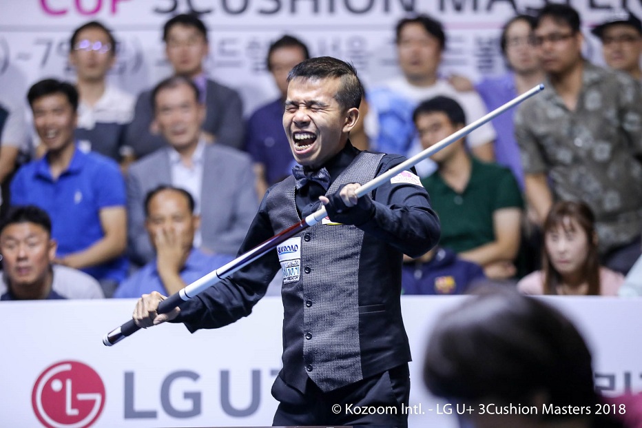 Quyet Chien Tran books his second major victory. 