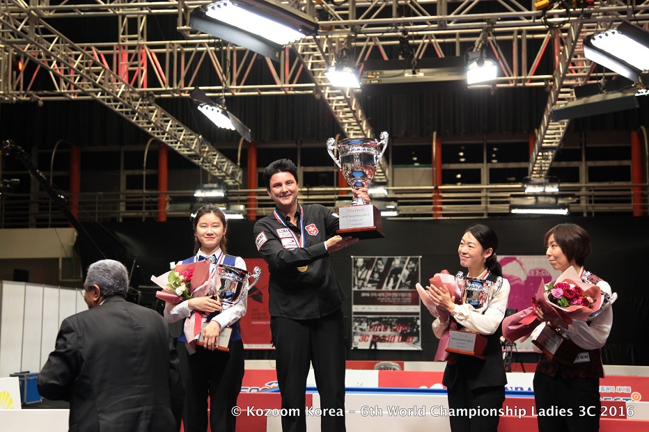 Therese Klompenhouwer world champion in Guri.